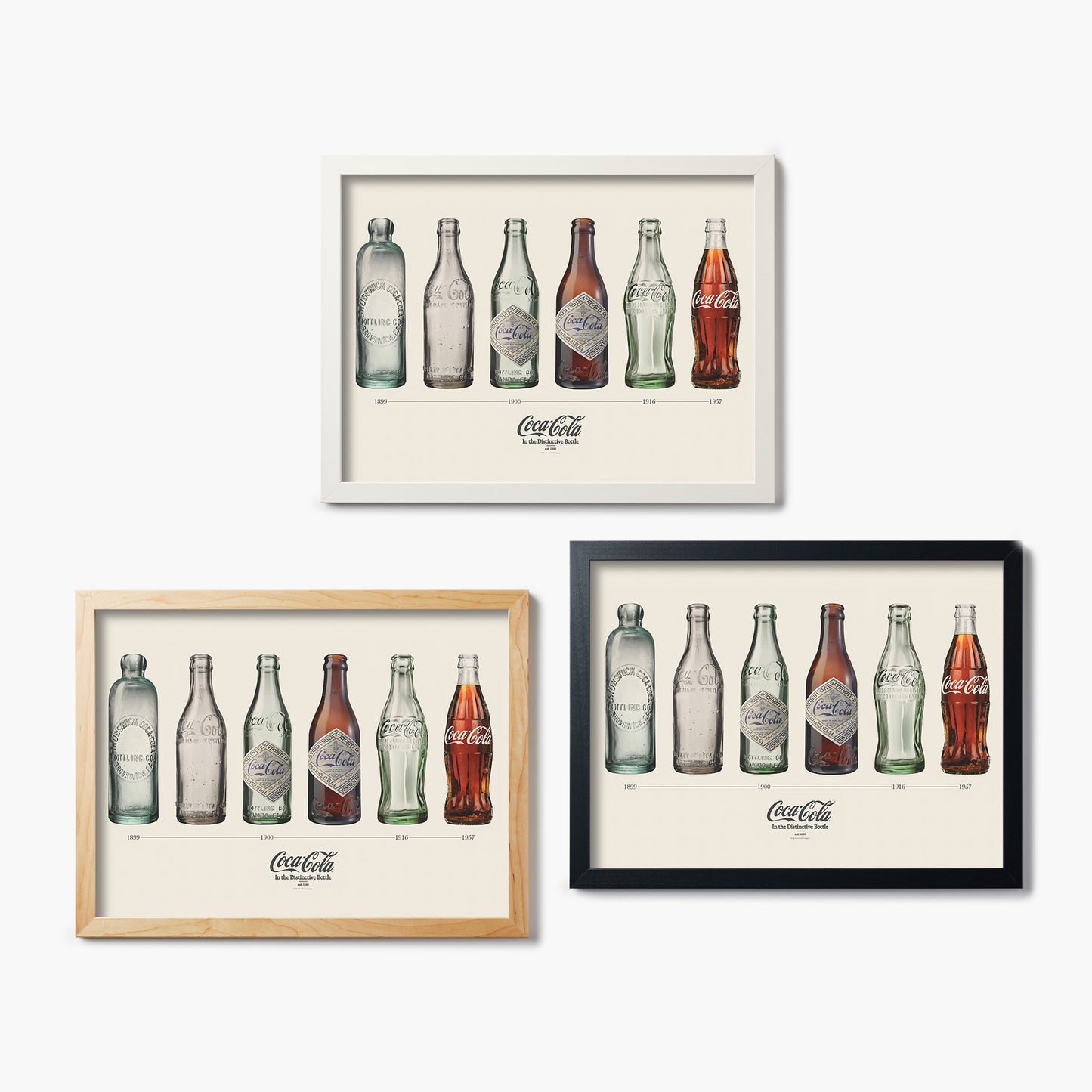 Coca-Cola Bottle Evolution