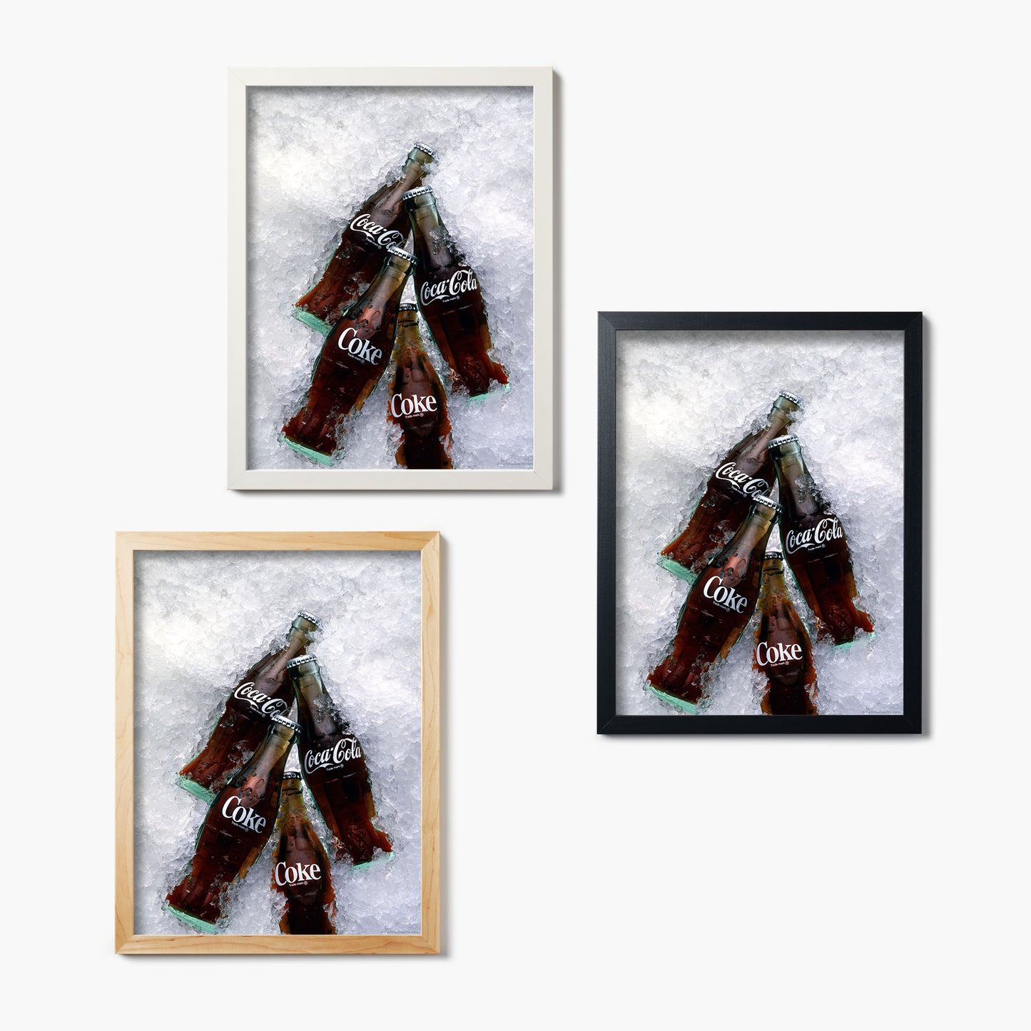 Coca-Cola Ice Cold Bottles