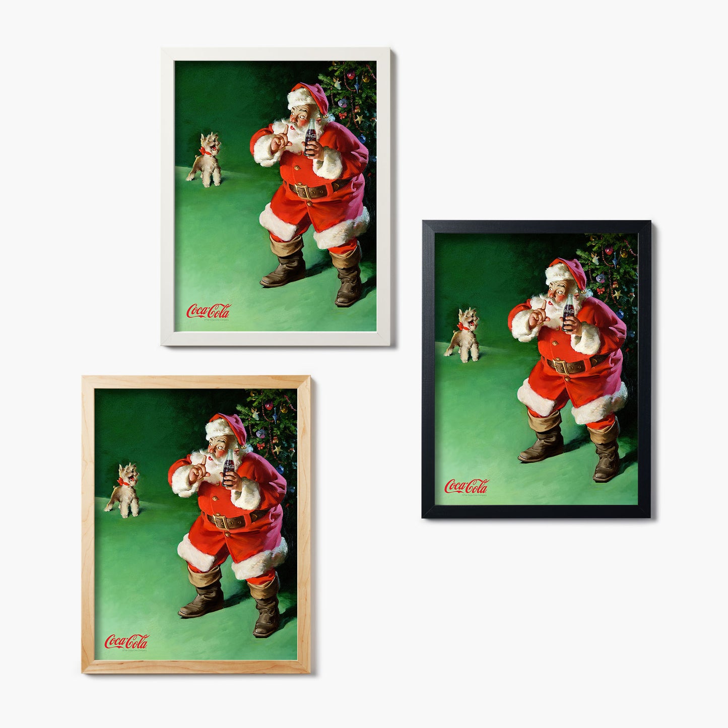 Coca-Cola Vintage Santa Suprise