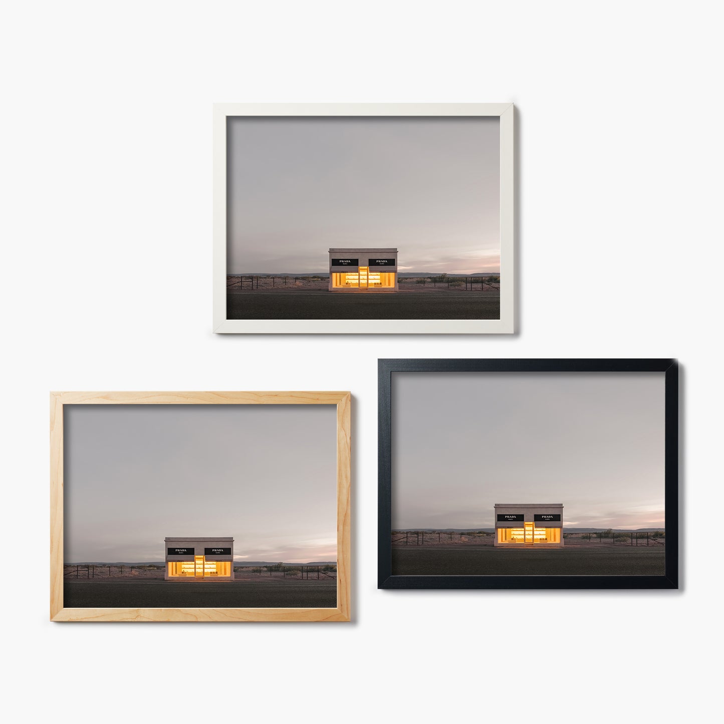 Prada Marfa After Dark