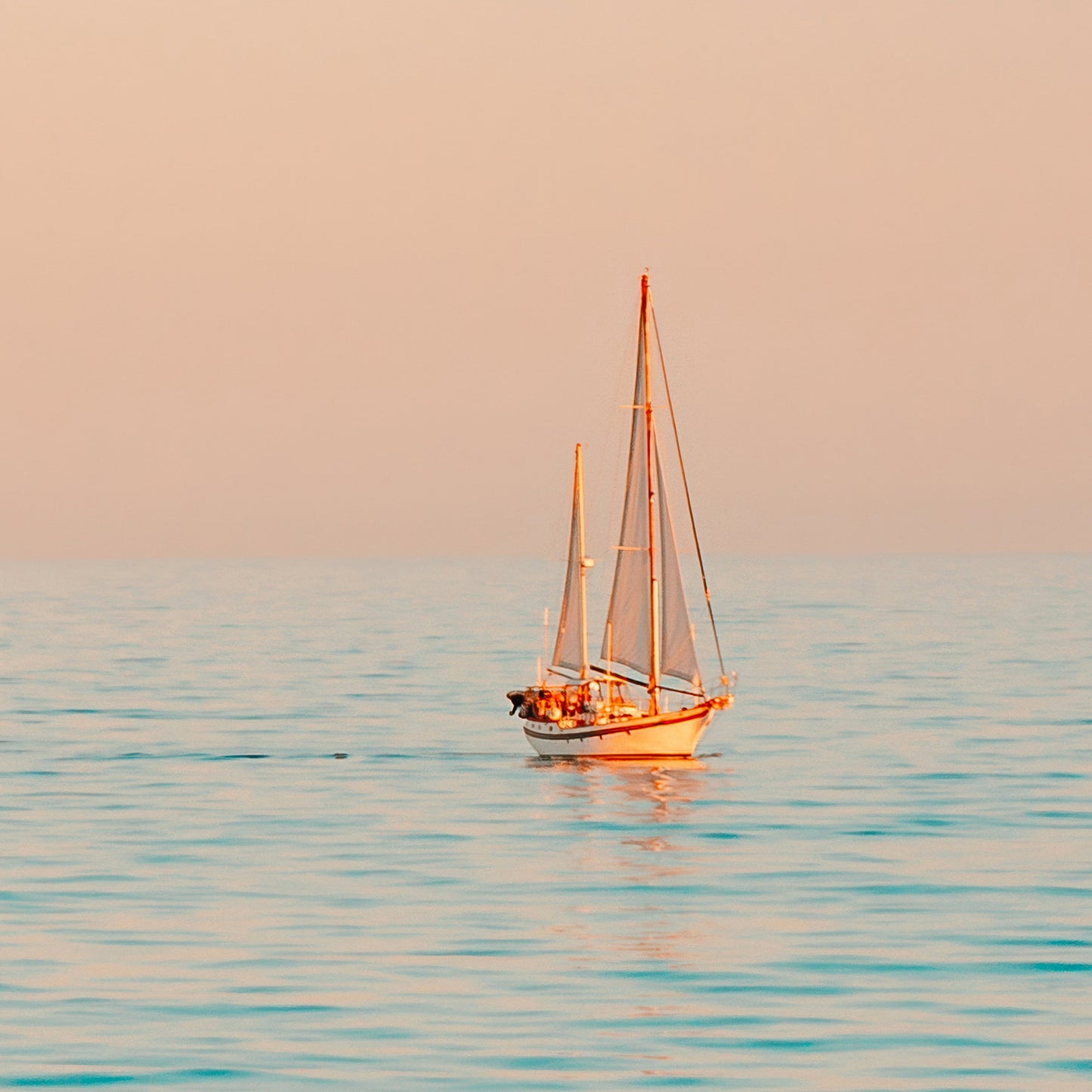 Serene Sail Triptych
