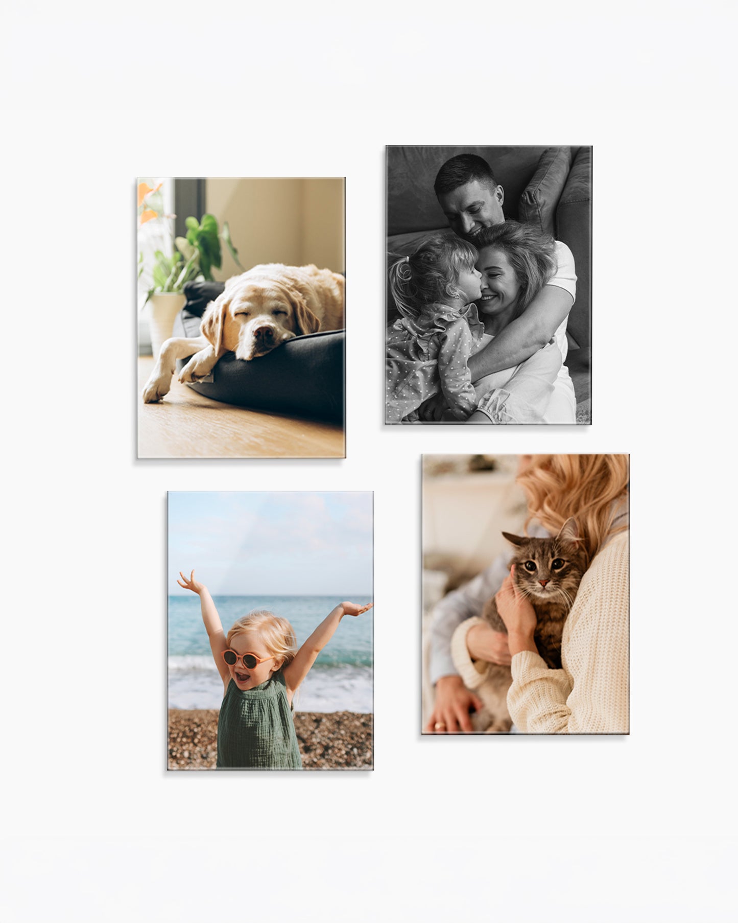 Highlight Reel: 4 Small Glass Prints Bundle