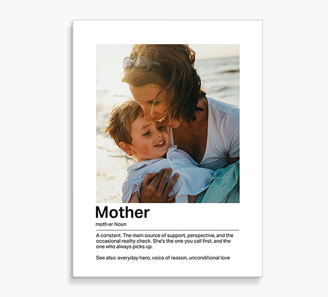 Custom Glass Prints - Mother Definition