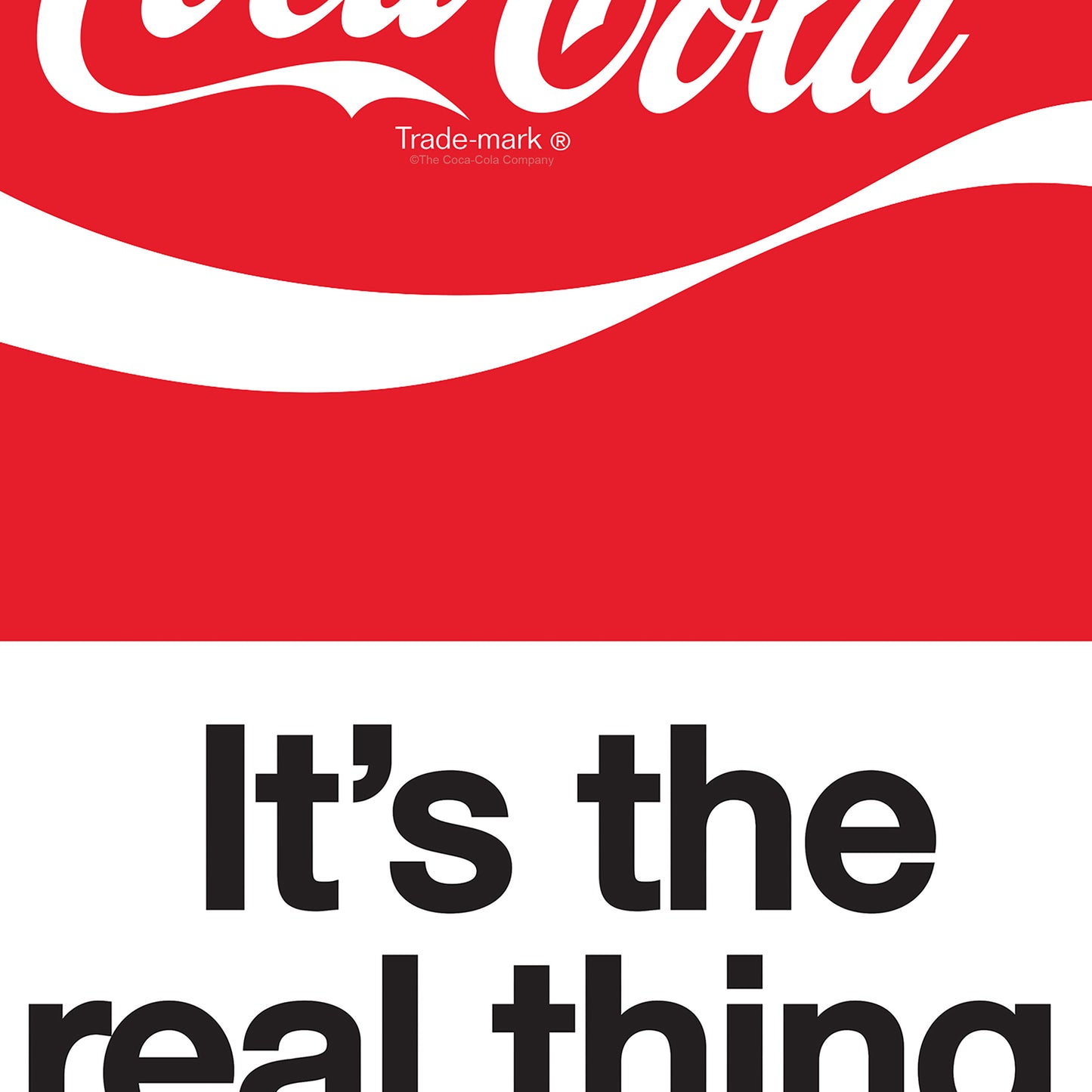 Coca-Cola Real Thing