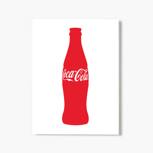 Coca-Cola Contour Bottle White