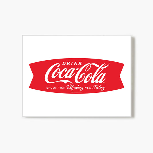 Coca-Cola Heritage Refreshing Feeling Sign