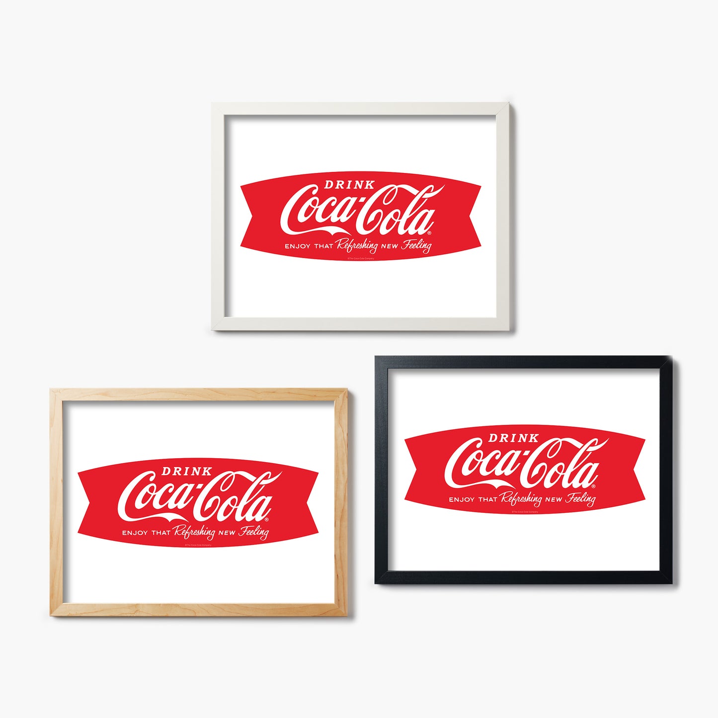 Coca-Cola Heritage Refreshing Feeling Sign