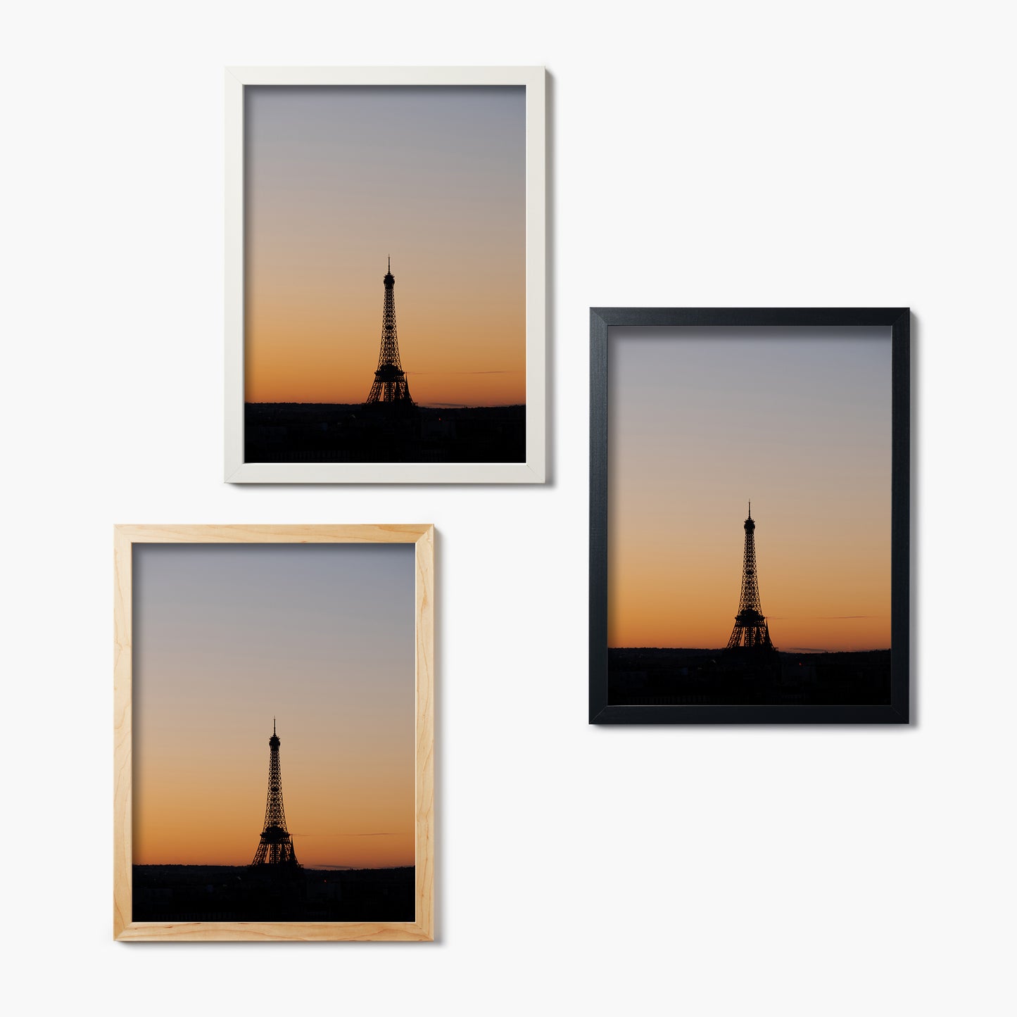 Eiffel Tower Sunset