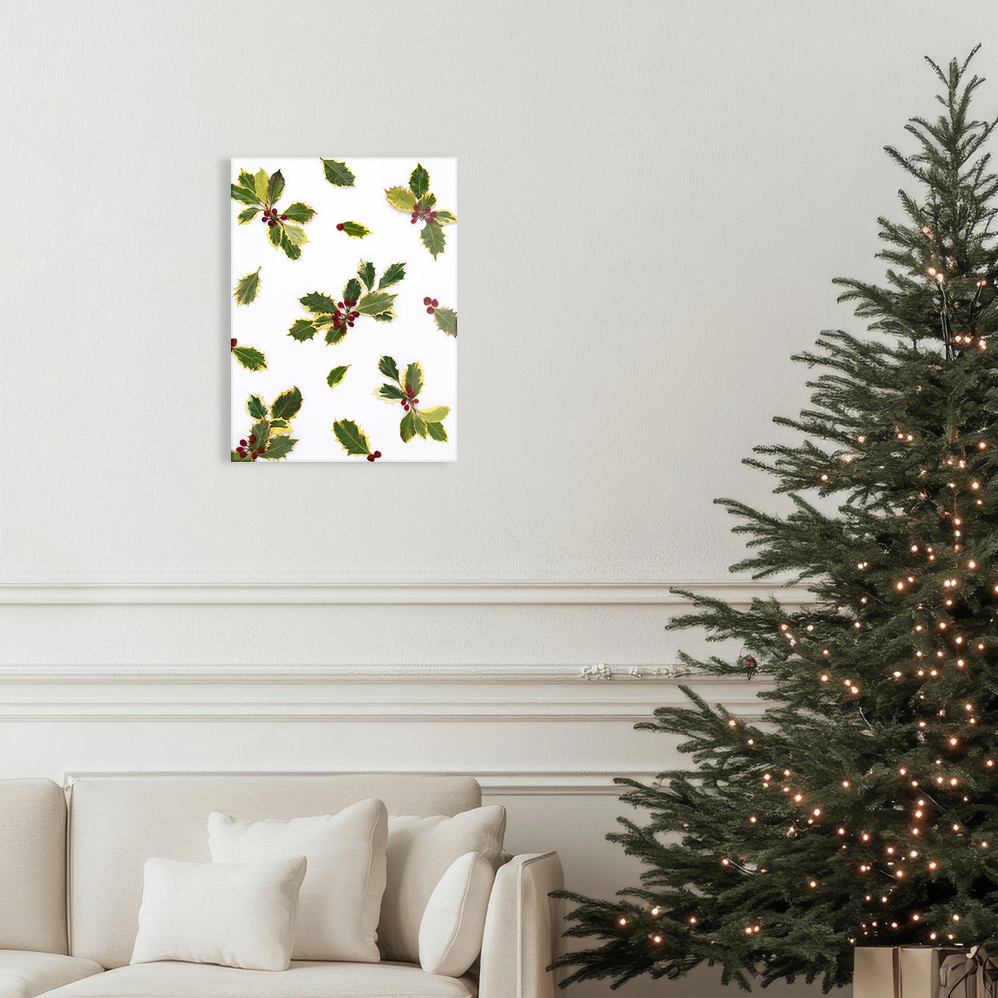 Holly Pressed Floral Print