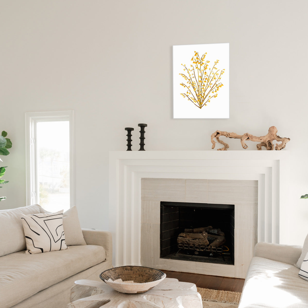 May Lily Of The Valley Pressed Floral Print