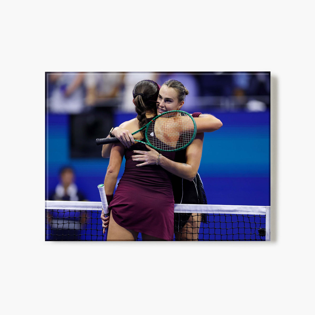 Aryna Sabalenka At The Net US Open 2026