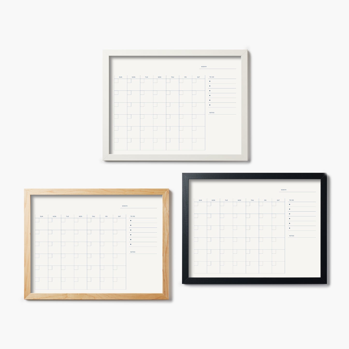 Writable Family Command Center: Slate Blue