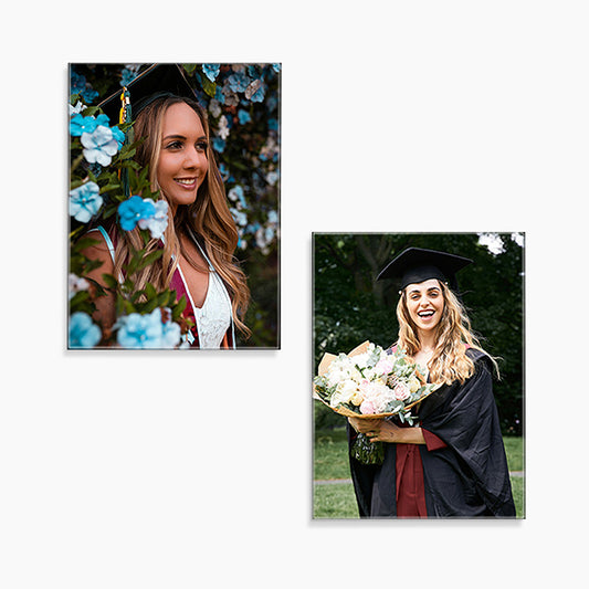 Graduate Set: 2 Medium Glass Prints Bundle