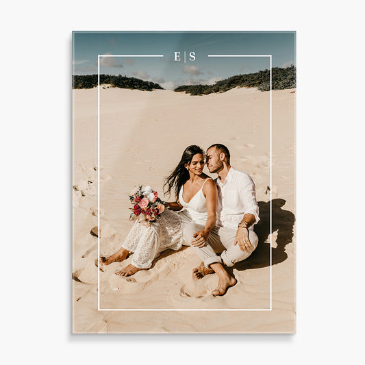 Custom Glass Prints | The Initials