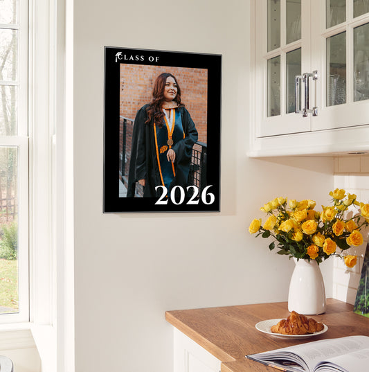 Custom Glass Prints - Class Of 2026