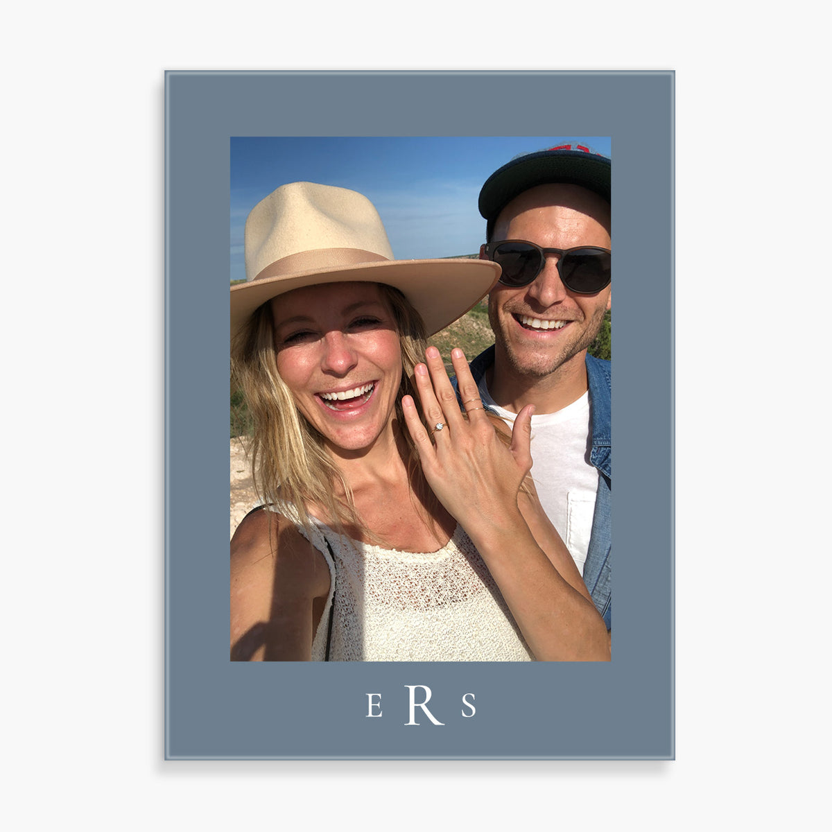 Custom Glass Prints | Statement Monogram