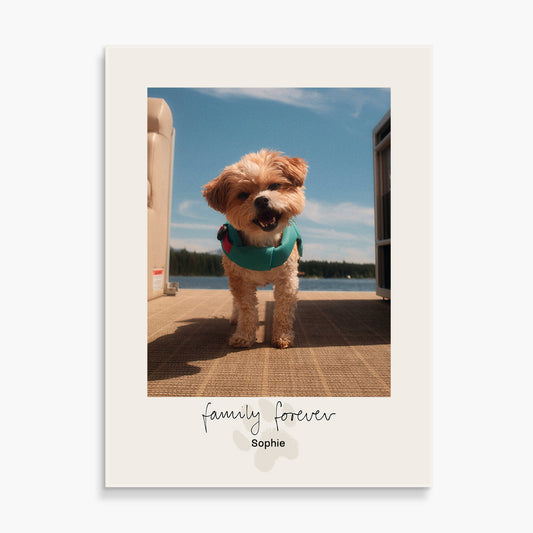 Custom Glass Prints | Family Forever