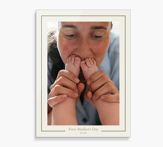 Custom Glass Prints - First Mothers Day