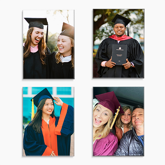 Senior Story: 4 Medium Glass Prints Bundle