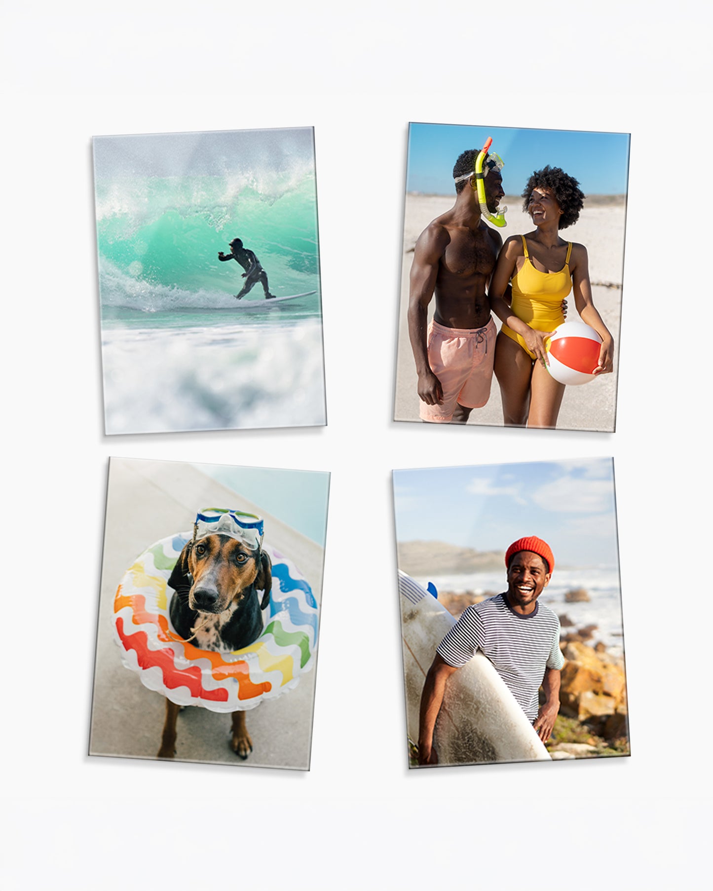 Signature Set: 4 Medium Glass Prints Bundle
