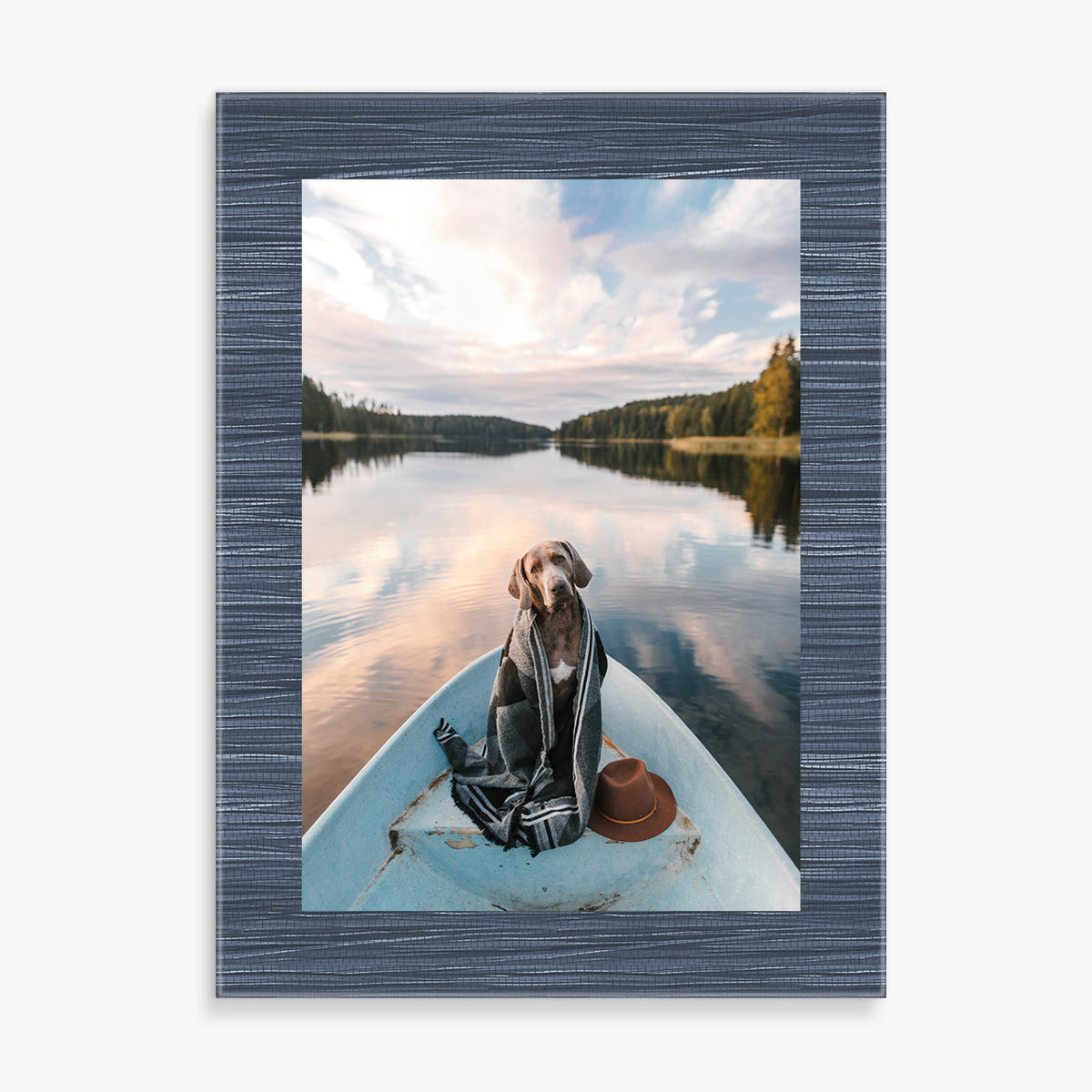 Custom Glass Prints | Linen + Grasscloth